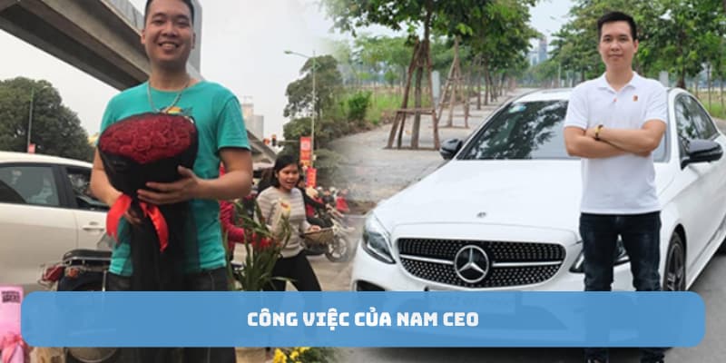 Công việc của nam CEO